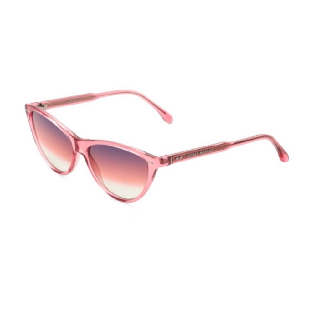 ISABEL MARANT ACETATE CAT-EYE SUNGLASSES IN PINK/PURPLE - Picture 7 of 9